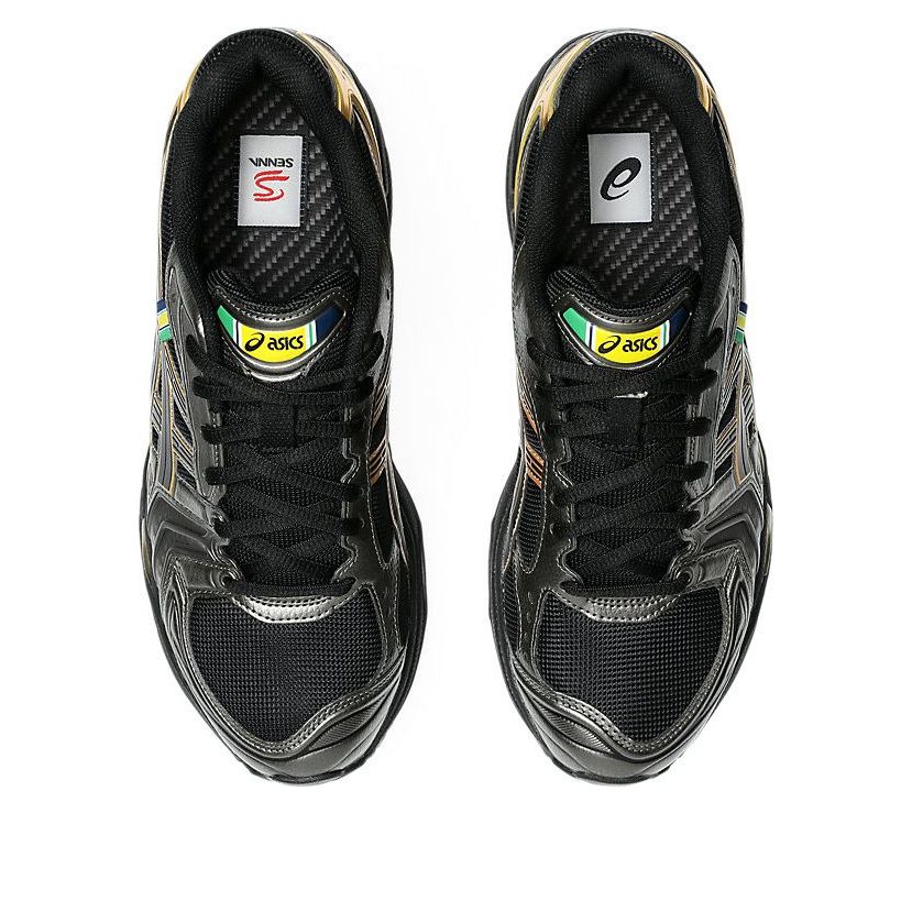 ASICS x SENNA Gel-Kayano 14 'Black Pure Gold' 1203A860-001