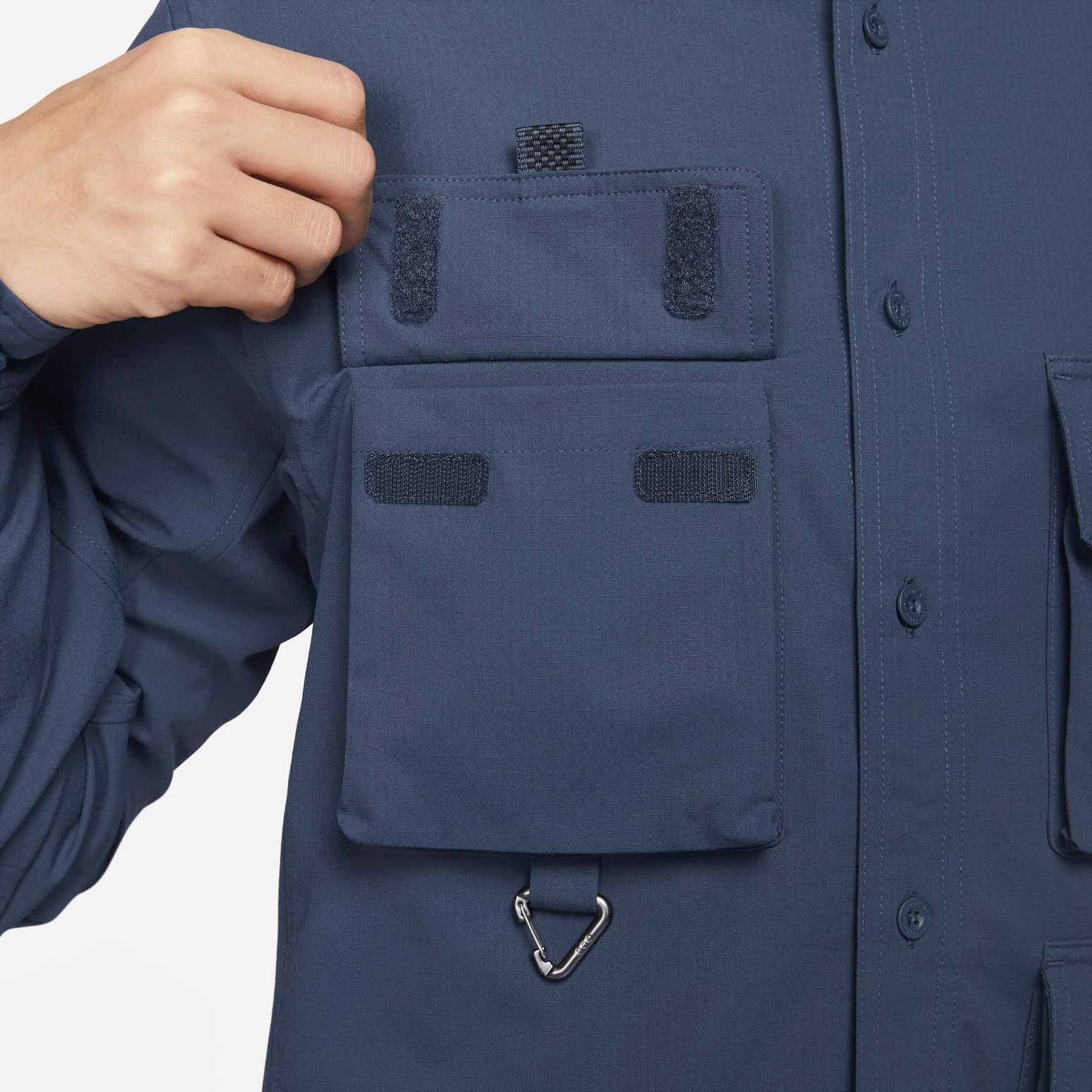 Nike ACG Dri-FIT UV Devastation Trail Jacket 'Blue' DN3937-437