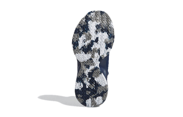 (GS) adidas Cross Em Up 5 Wide K 'Blue White Gray' FW8983