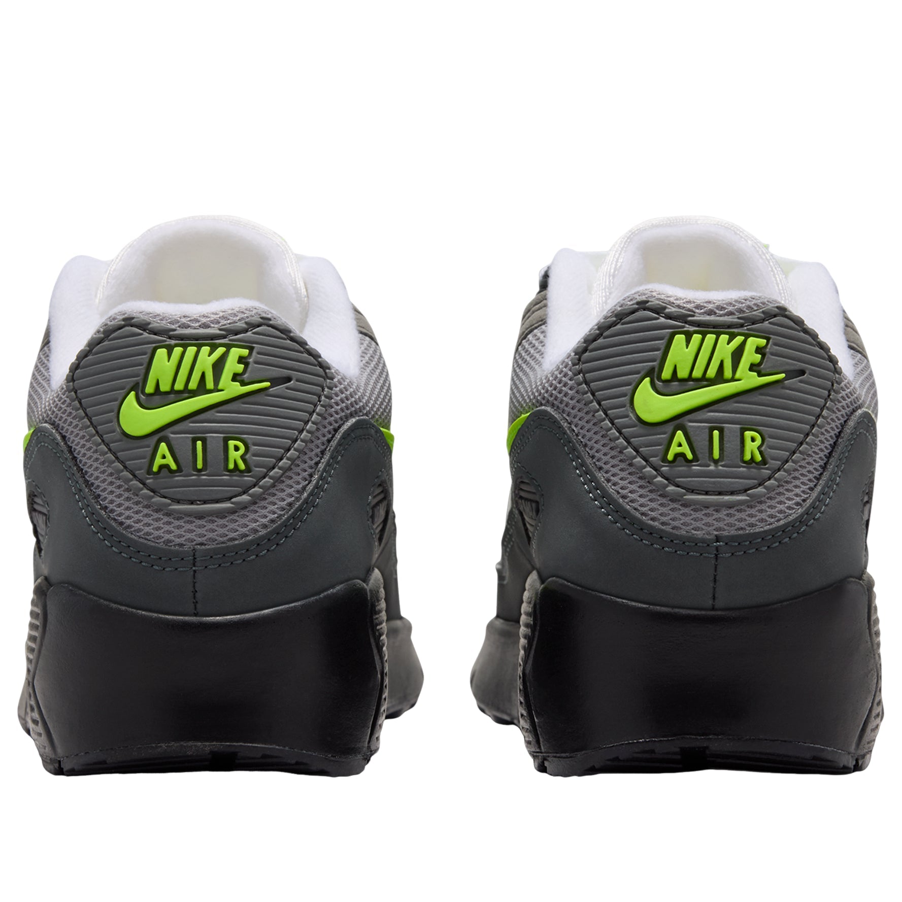 (GS) Nike Air Max 90 'Black Anthracite Neon Yellow' IQ7583-001