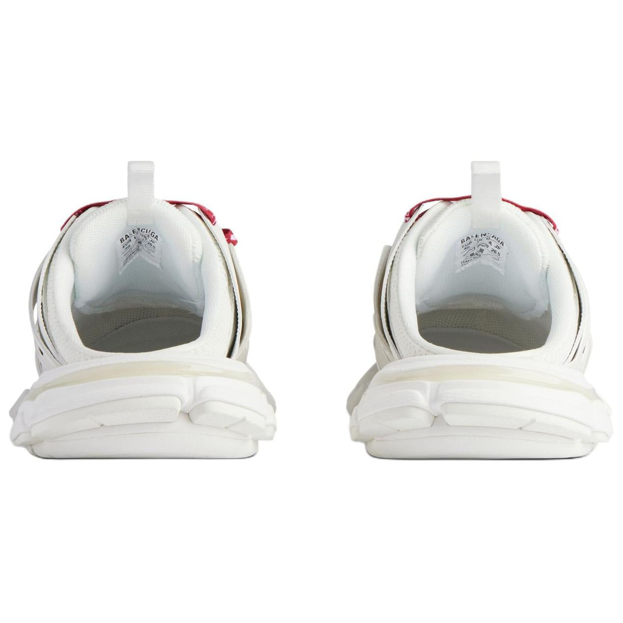 (WMNS) Balenciaga Track Mules 'White Red' 653813W3TR69060