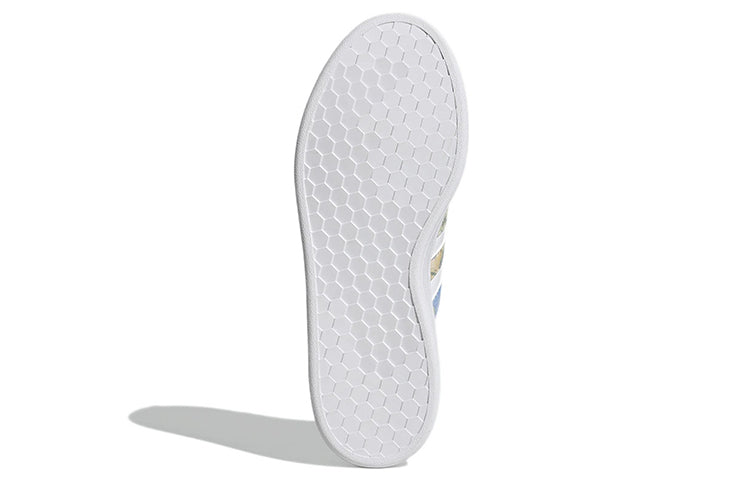 (WMNS) adidas Grand Court Cloudfoam 'White Almost Lime' GY9409