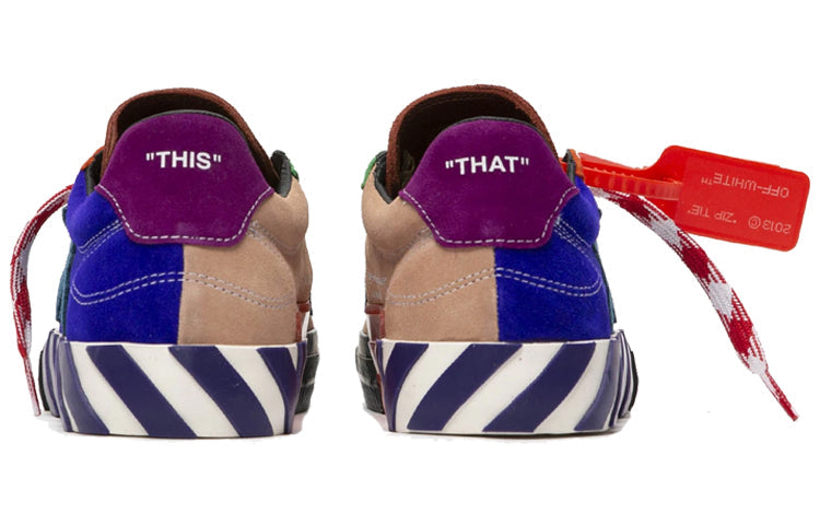 (WMNS) Off-White Arrow Vulcanized Low 'Multi-Color Blue' OWIA216S20LEA0018445