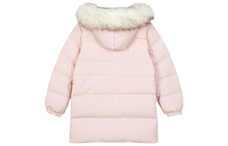 (GS) Skechers Letter Printed Down Jacket 'White Purple Navy Pink' L321G125