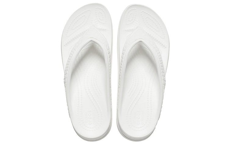 (WMNS) Crocs Sloane Snake Lightweight Cozy Sports Slippers White 206918-100