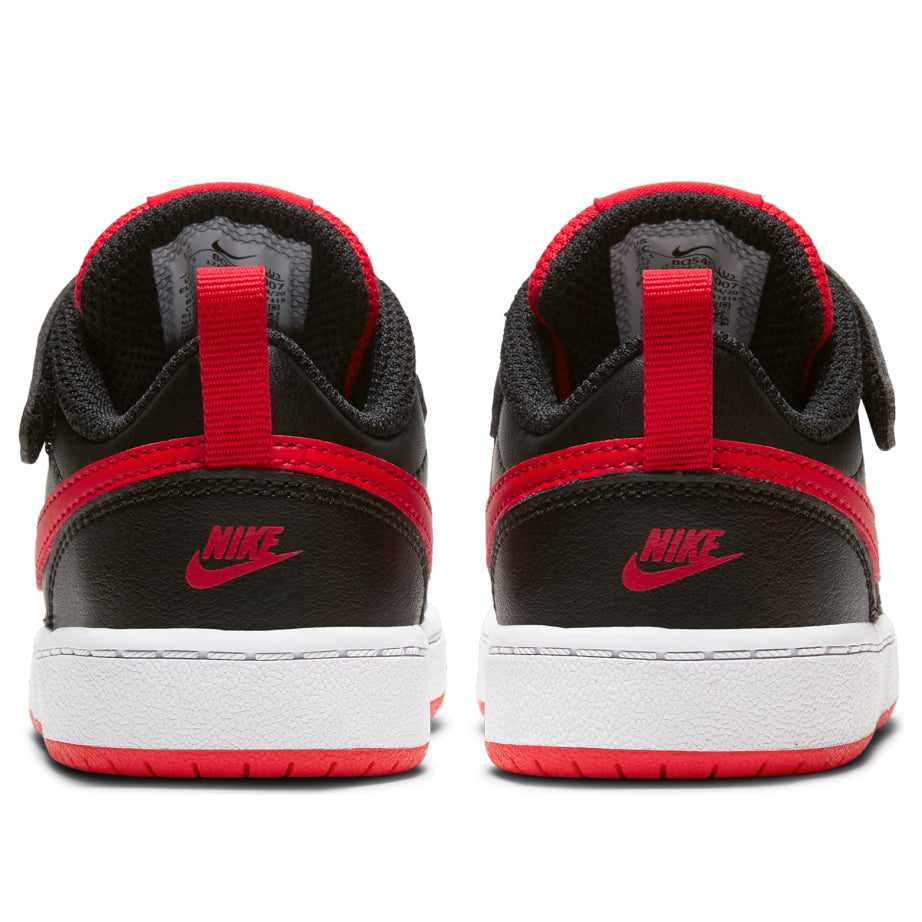 (TD) Nike Court Borough Low 2Velcro 'Bred' BQ5453-007