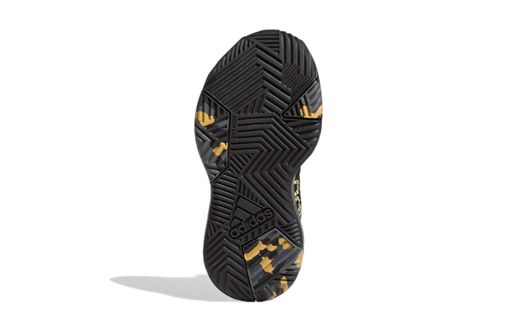 (GS) adidas Own The Game 2.0 'Grey Matte Gold' GZ3381