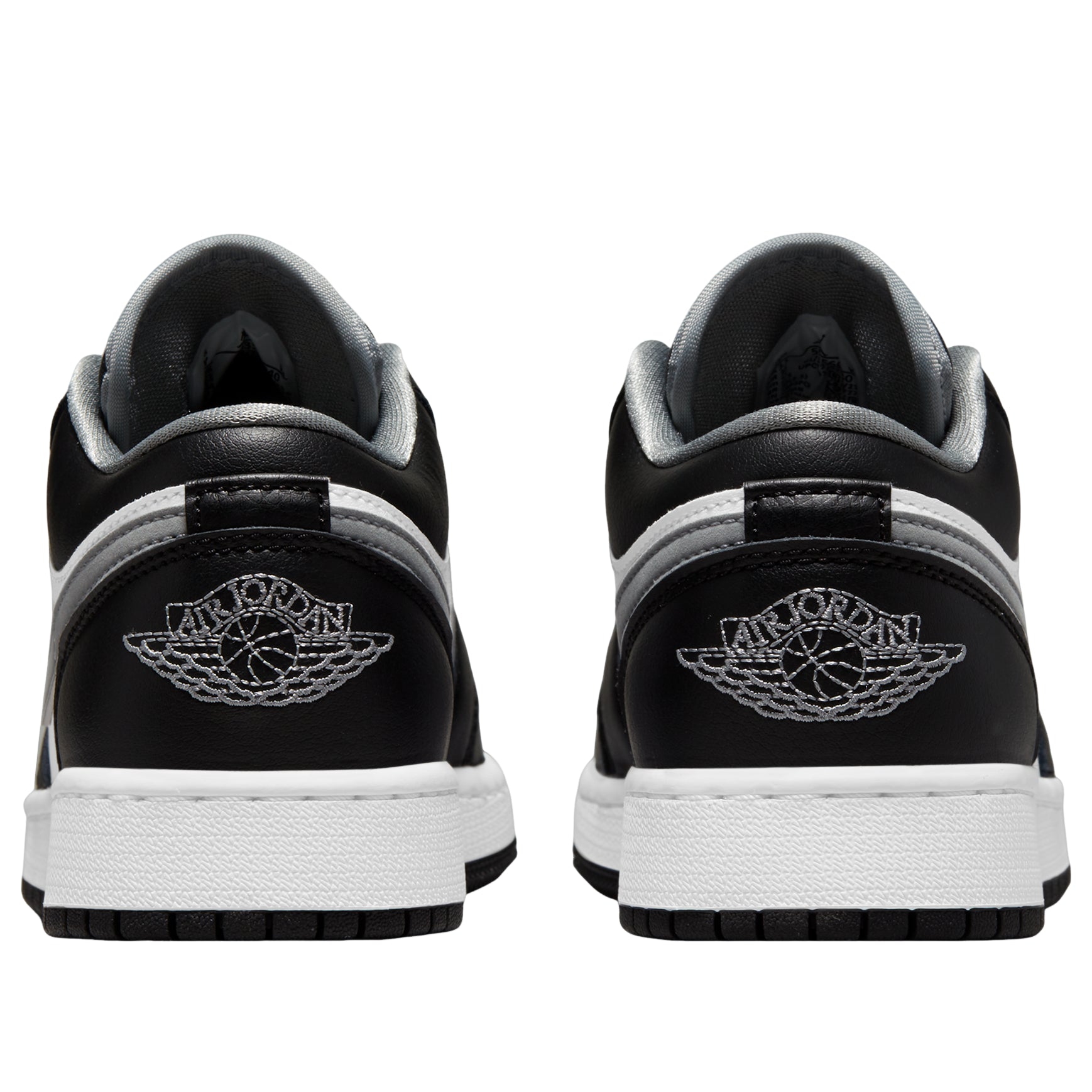 (GS) Air Jordan 1 Low 'Black Medium Grey' 553560-040
