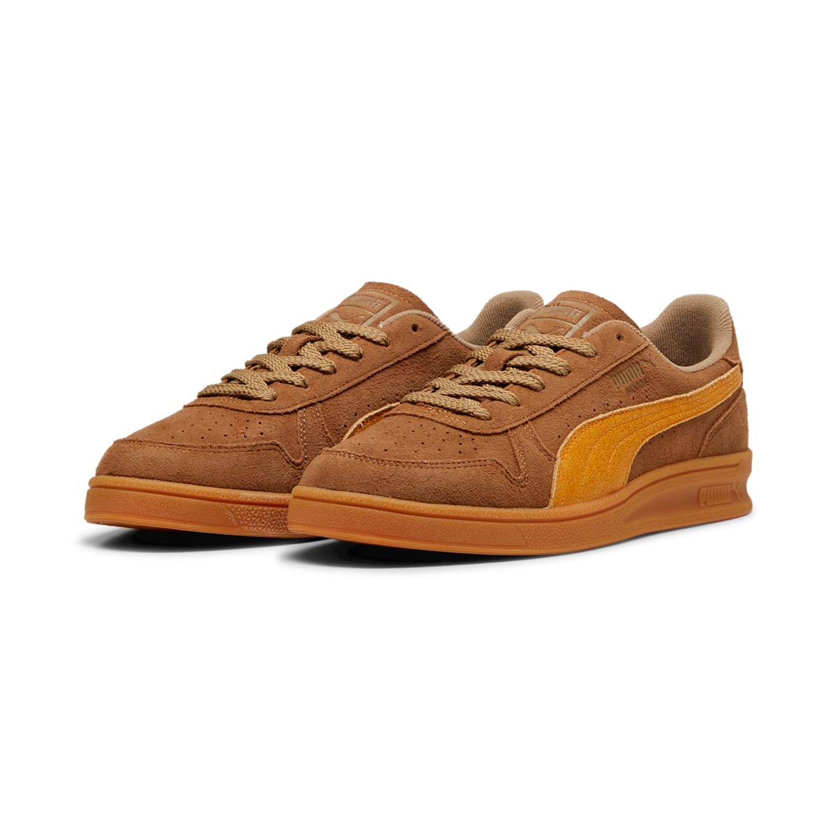PUMA Indoor R Suede 'Chocolate Chip Sport Yellow' 398531-02