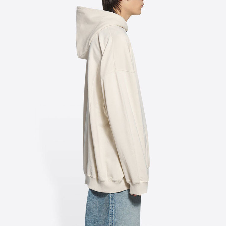 Balenciaga Unisex FW21 Logo Printing Beige 651799TJV910905