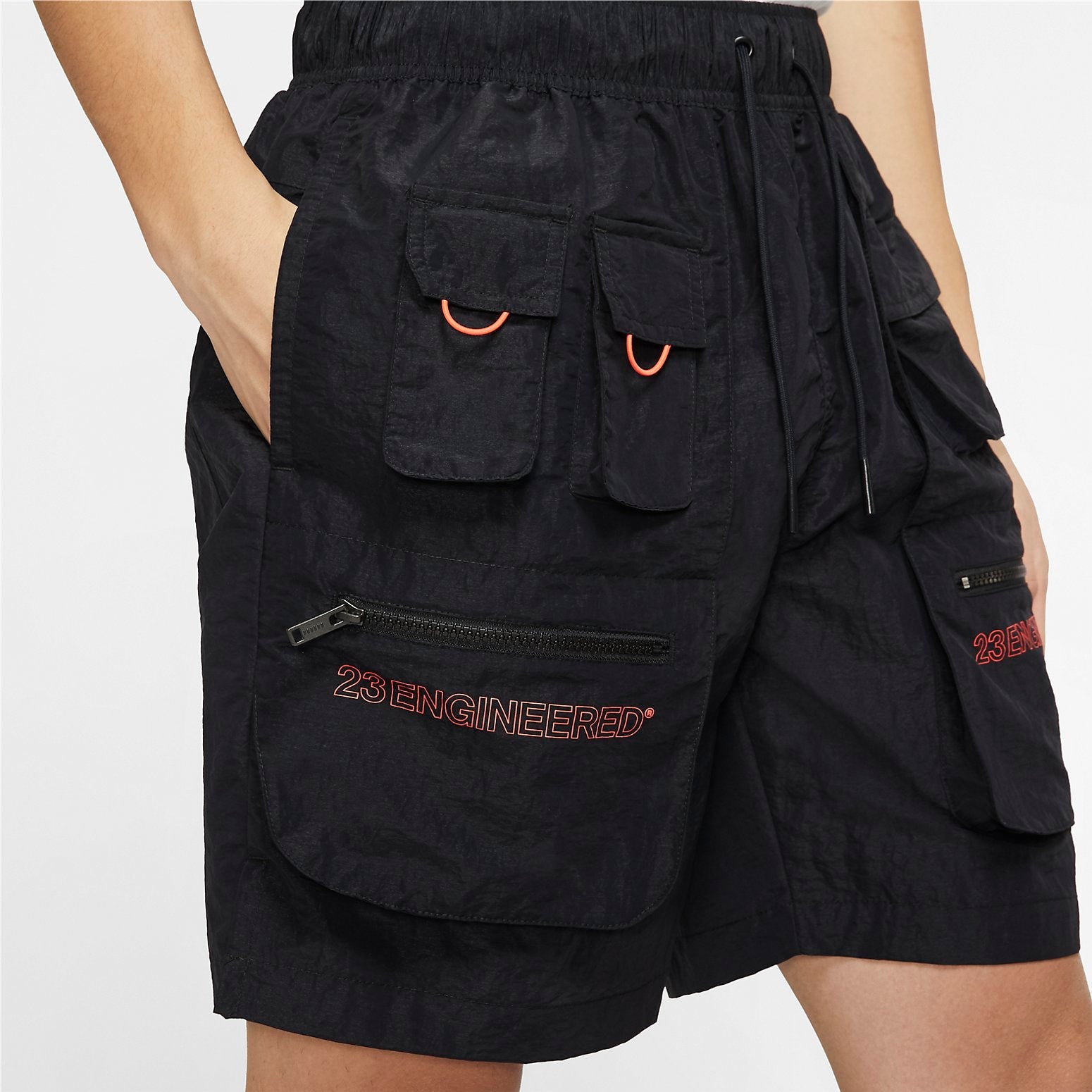 Air Jordan 23 Engineered Utility Shorts 'Black' CN7298-011