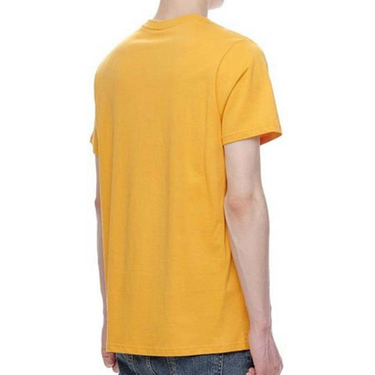 Vans Off The Wall Classic Printing Short Sleeve Couple Style Yellow VN0A4MM750X