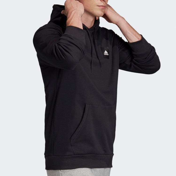 adidas Must Haves Graphic logo Printing Cozy Sports Black FL4026