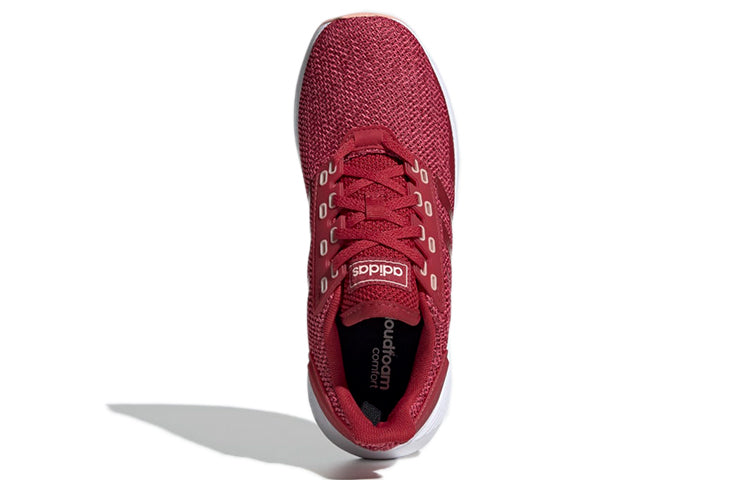 (WMNS) adidas Duramo 9 'Burgundy White' EE8361