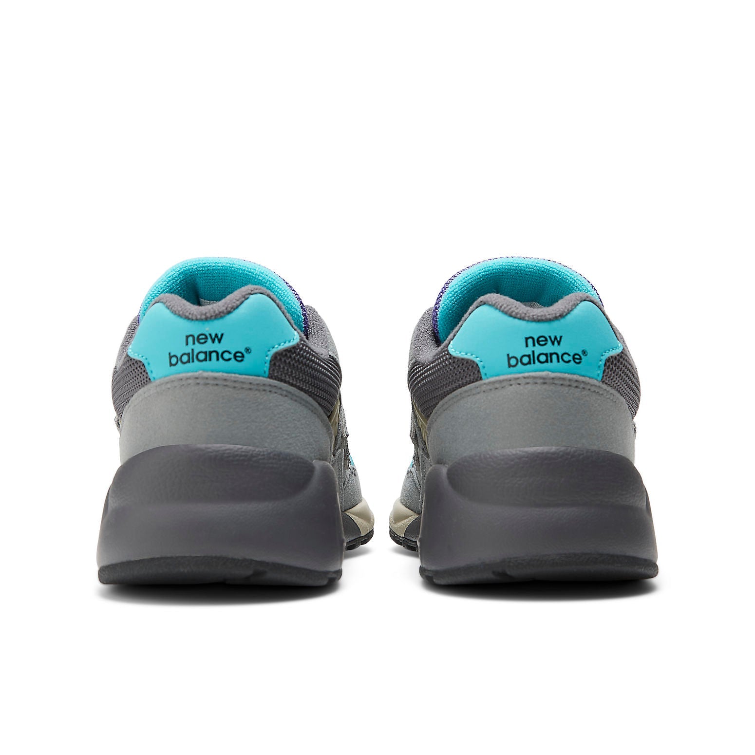 (PS) New Balance 580 Hook & Loop 'Shadow Grey with Electric Indigo' PV580VA