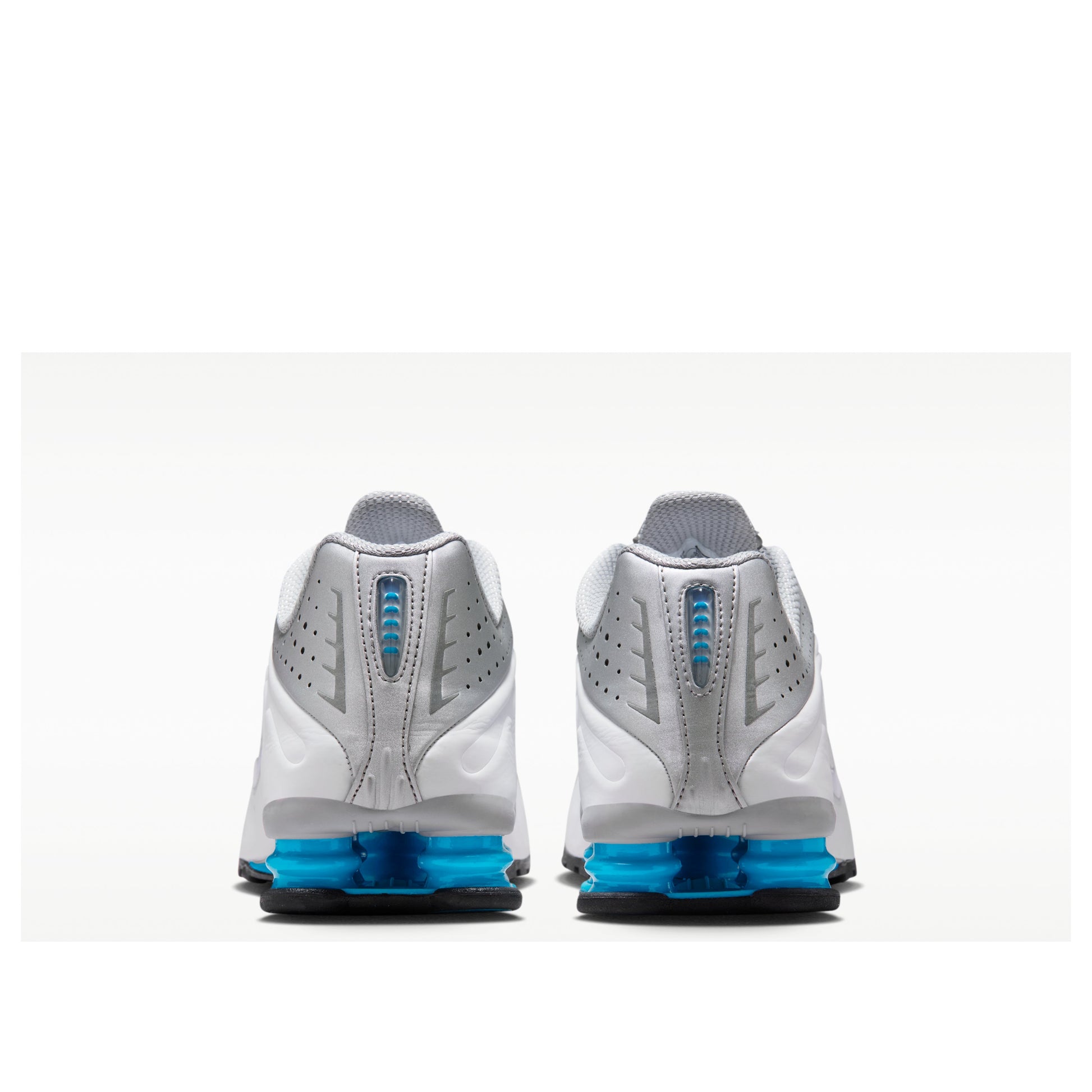 Nike Shox R4 'Metallic Silver White Blue Lagoon' HQ1988-005