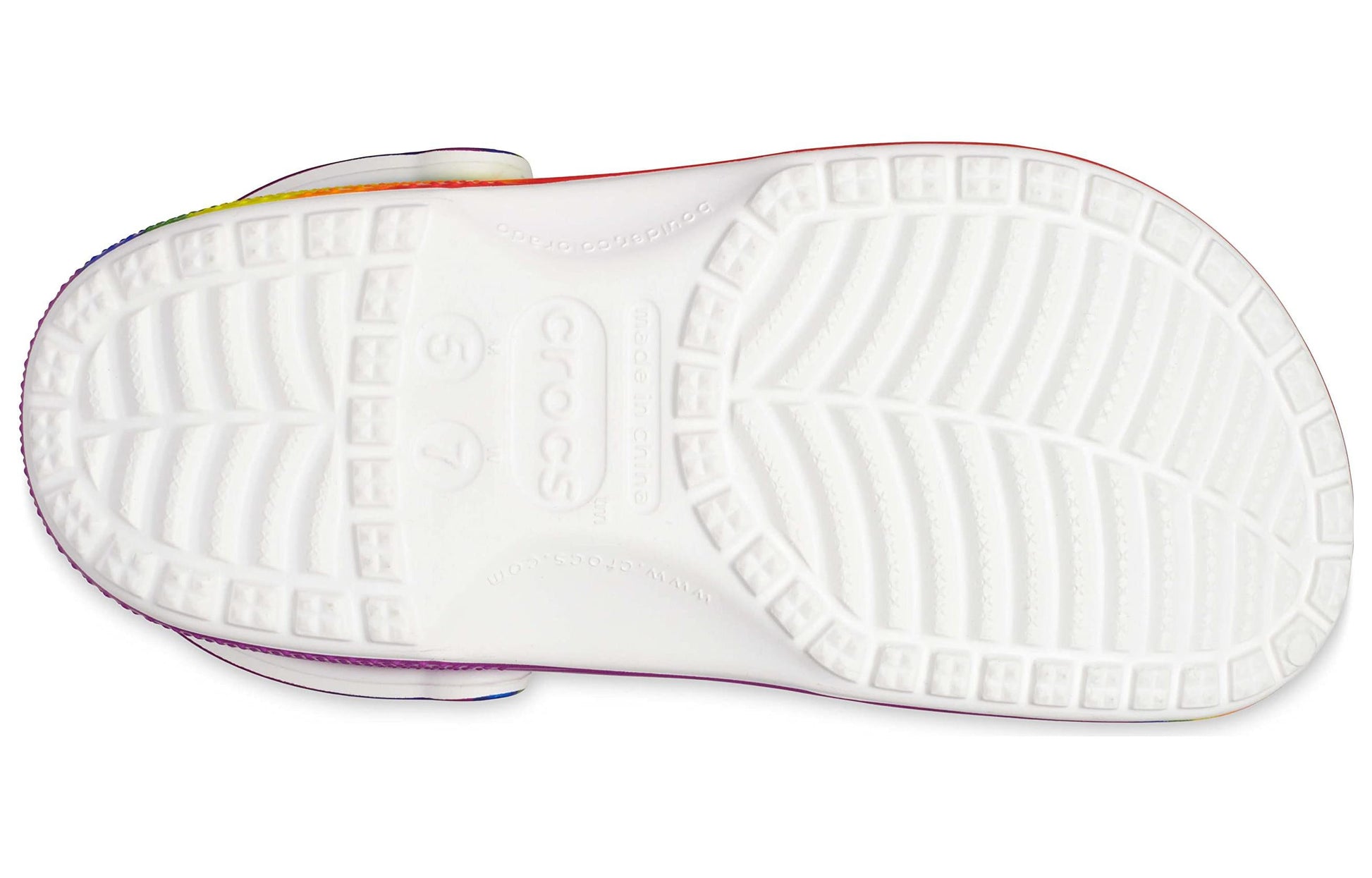 Crocs Classic Clogs 'Rainbow Dye' 208106
