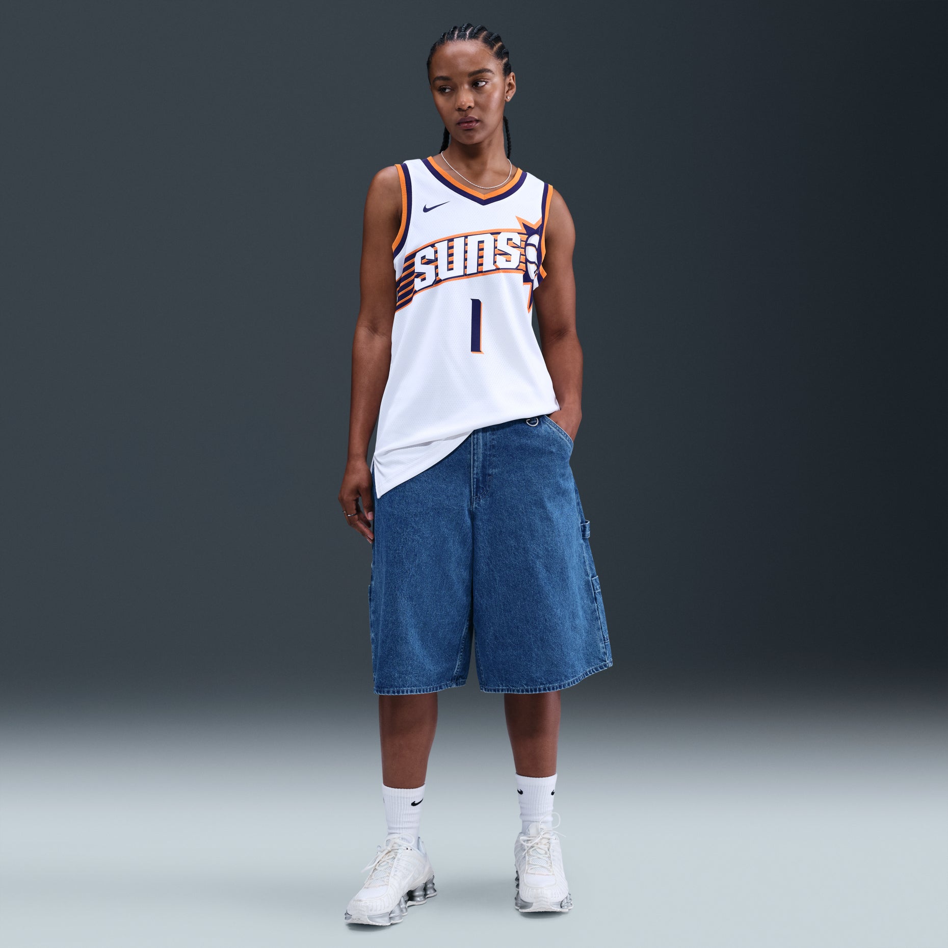 Nike Dri-FIT NBA Swingman Jersey 2023/24 Association Edition 'Phoenix Suns Devin Booker' DV4851-100
