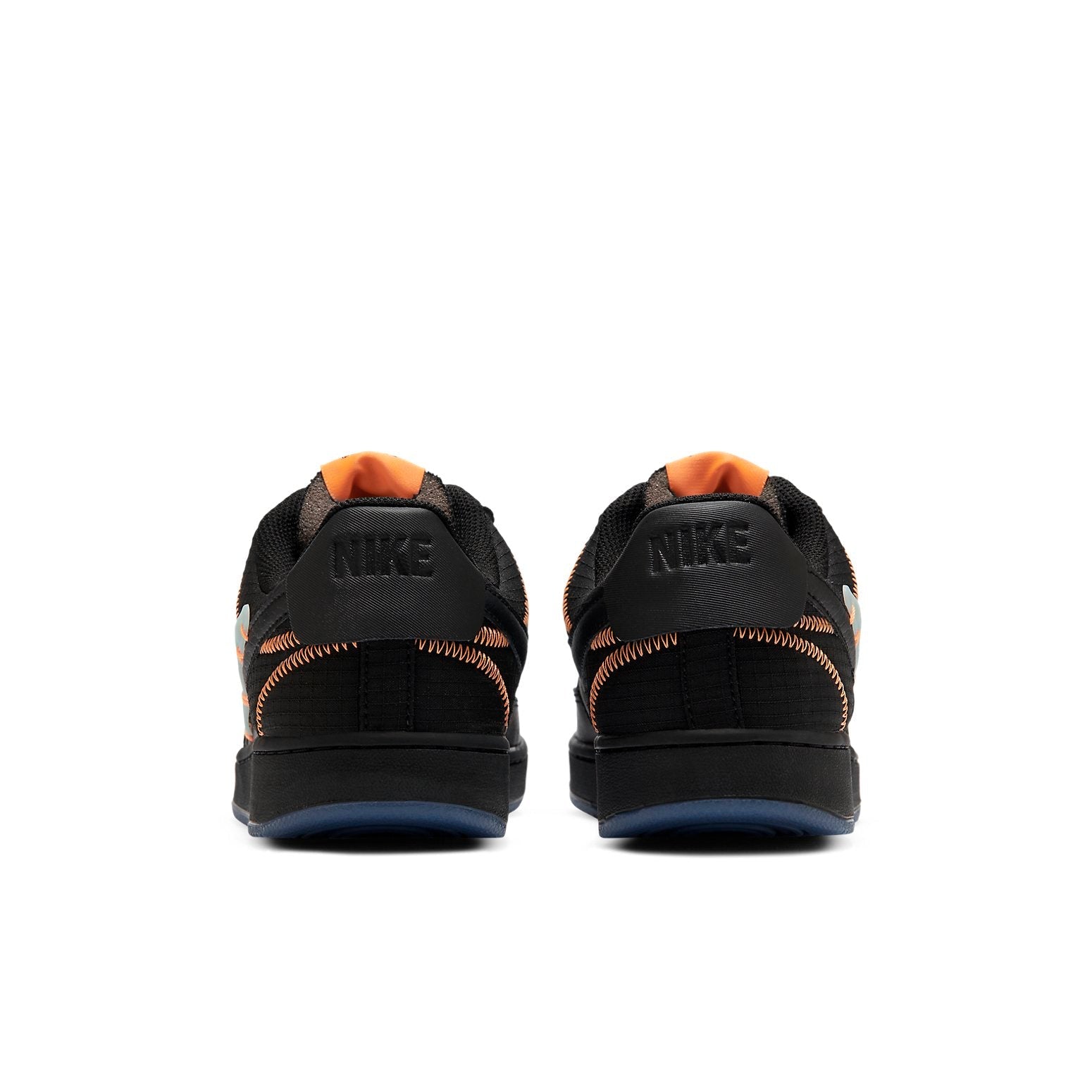 Nike Court Vision Low Premium 'Black Total Orange' CD5464-004