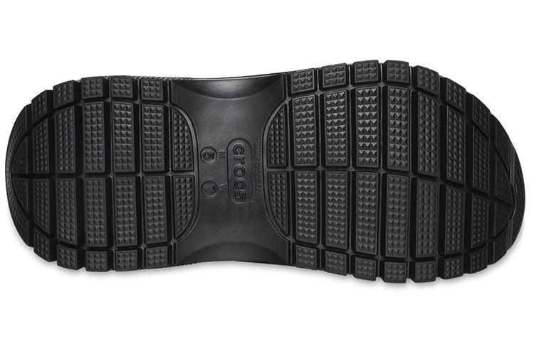 Crocs Mega Crush Reflective Clogs 'Grey Black' 209172-1LP