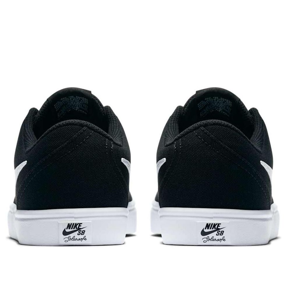 (WMNS) Nike Check Solarsoft Canvas SB 'Black Platinum' 921463-010