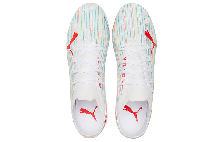 PUMA Ultra 3.2 MG Spectra Soccer Shoes White/Red 106350-03