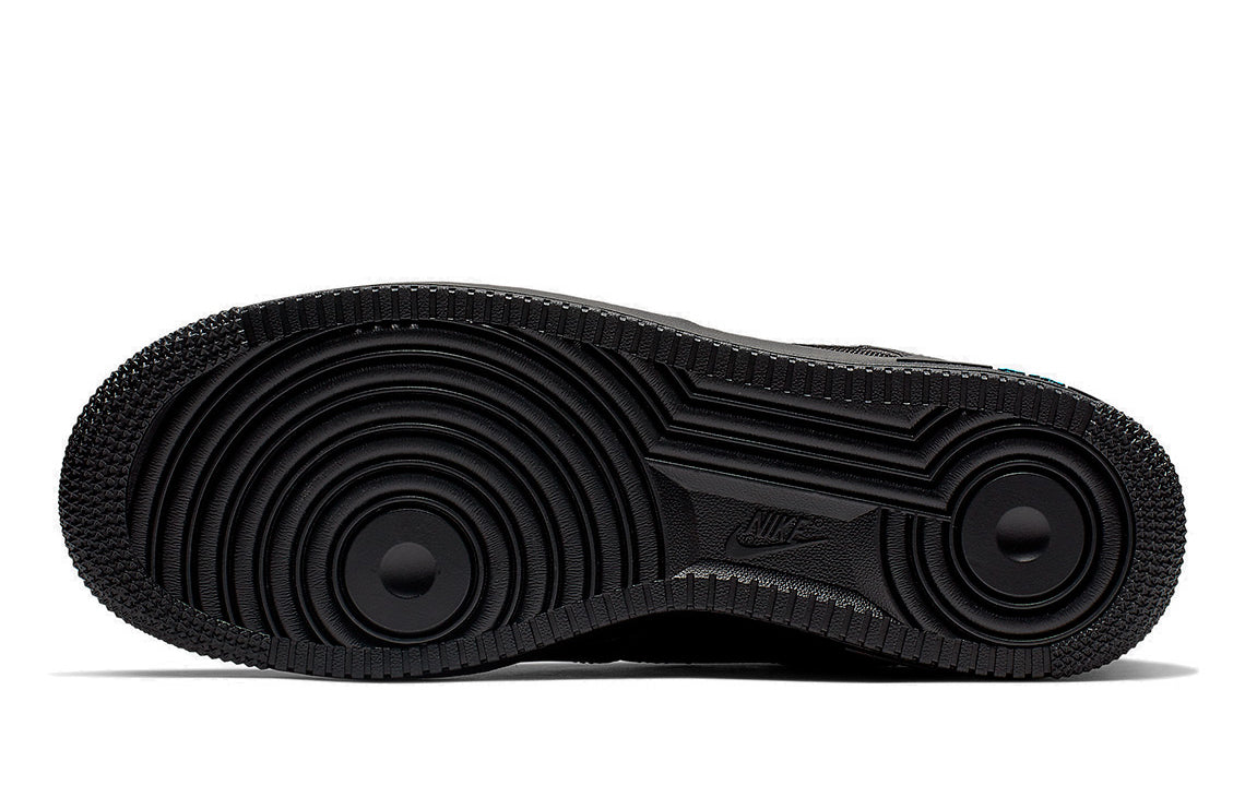 Nike Air Force 1 Low 'Black Light Blue' BV1278-001