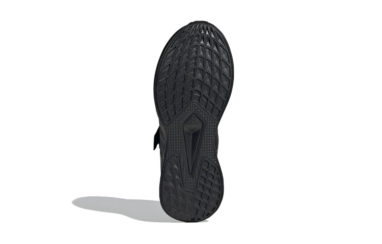 (GS) adidas Duramo 10 Elastic Lace 'Triple Black' GZ0637