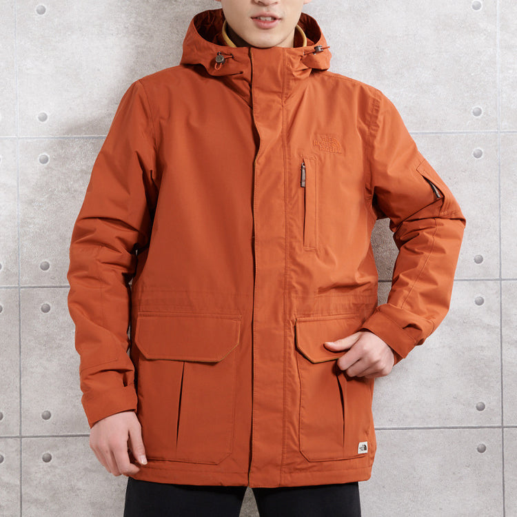 Men's THE NORTH FACE Outdoor waterproof Stay Warm Jacket Red 3VU9-BDN