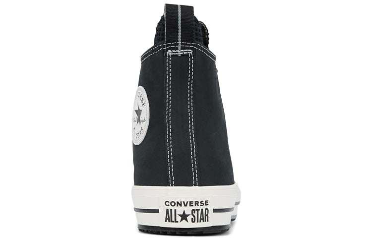 Converse Chuck Taylor All Star High Nubuck Boot 'Black' 166607C