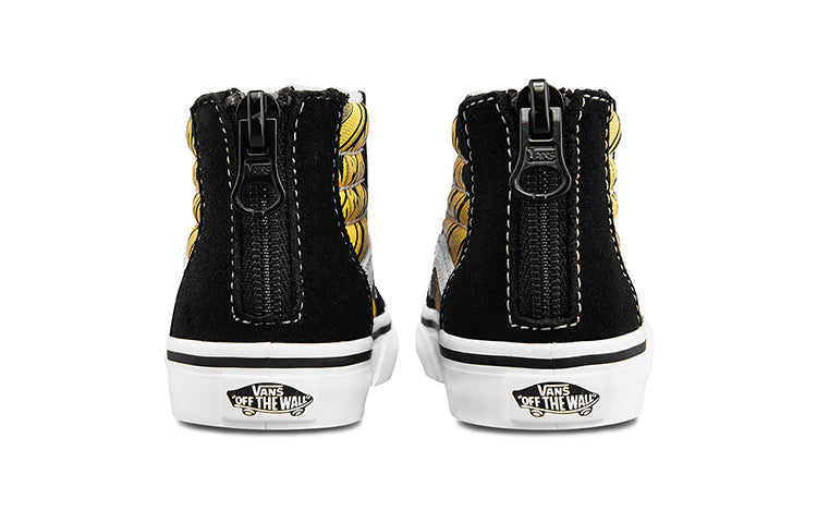 Vans SK8-HI Black/Yellow TD VN0A4BV10MM