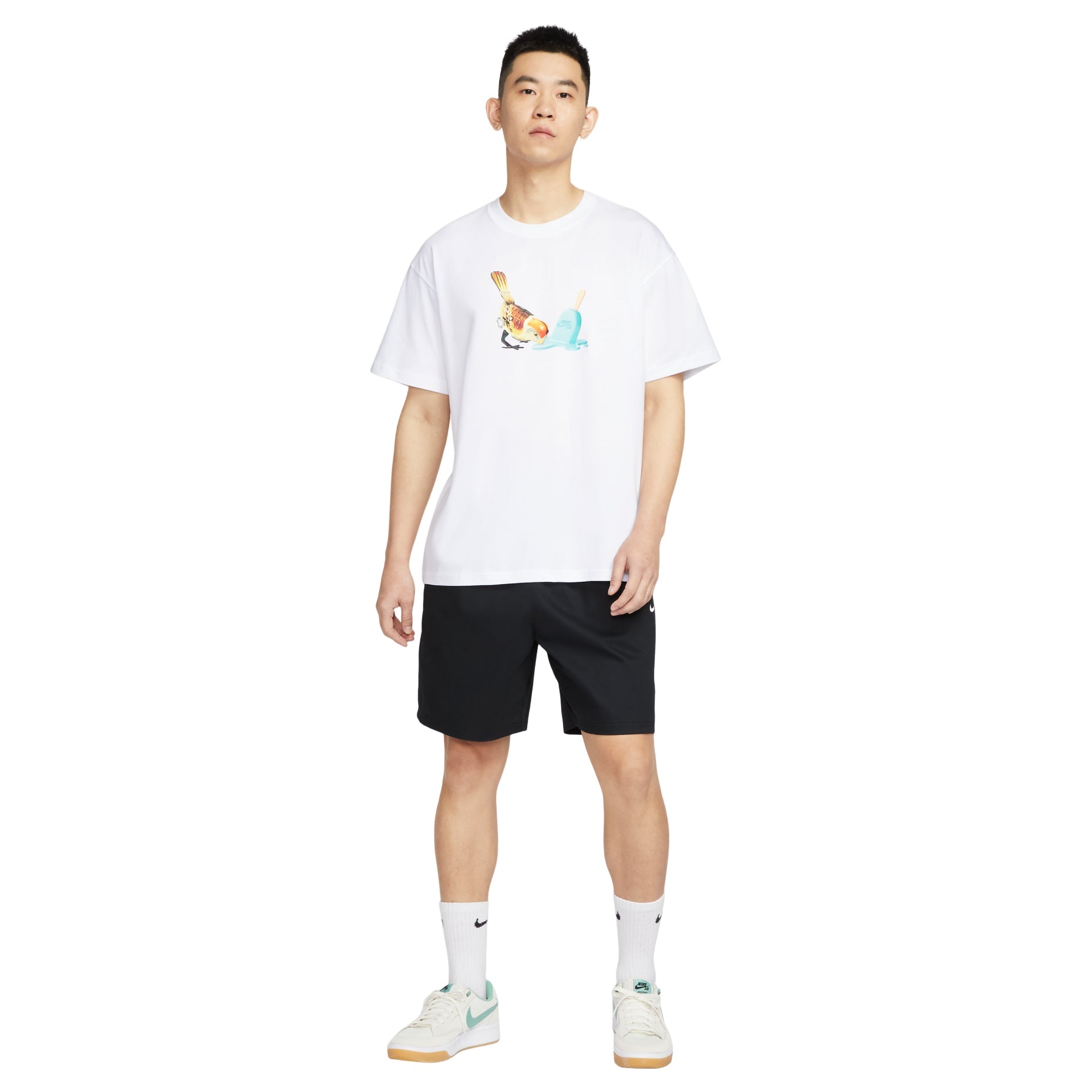 Nike SB Skateboard T-Shirt 'White' HJ0819-100