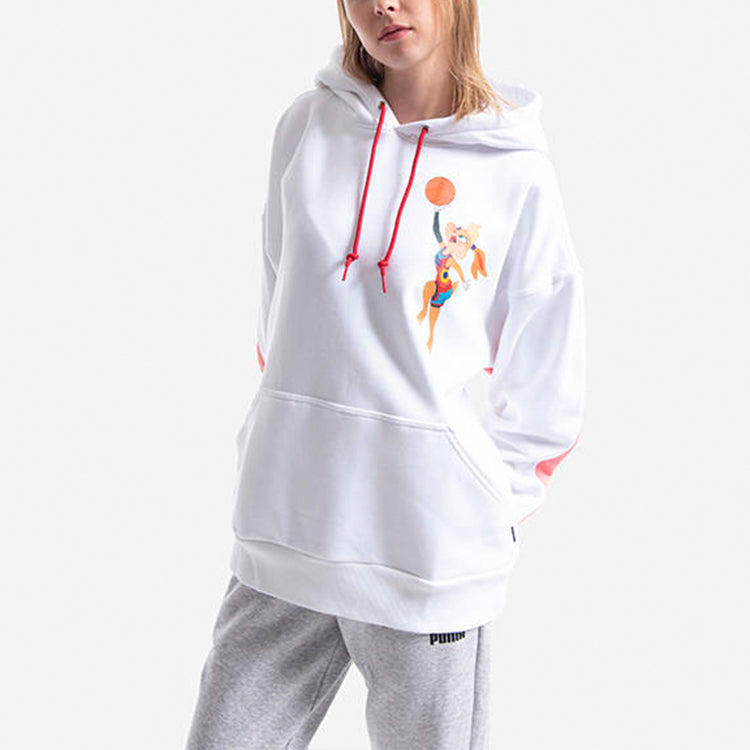 (WMNS) Converse x Space Jam A New Legacy Lola Hoodie Asia Sizing 'White' 10023067-A01