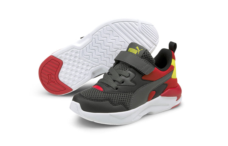 (PS) PUMA X-Ray Lite Radiate Ac Ps Running Shoes Black/Red 375068-01