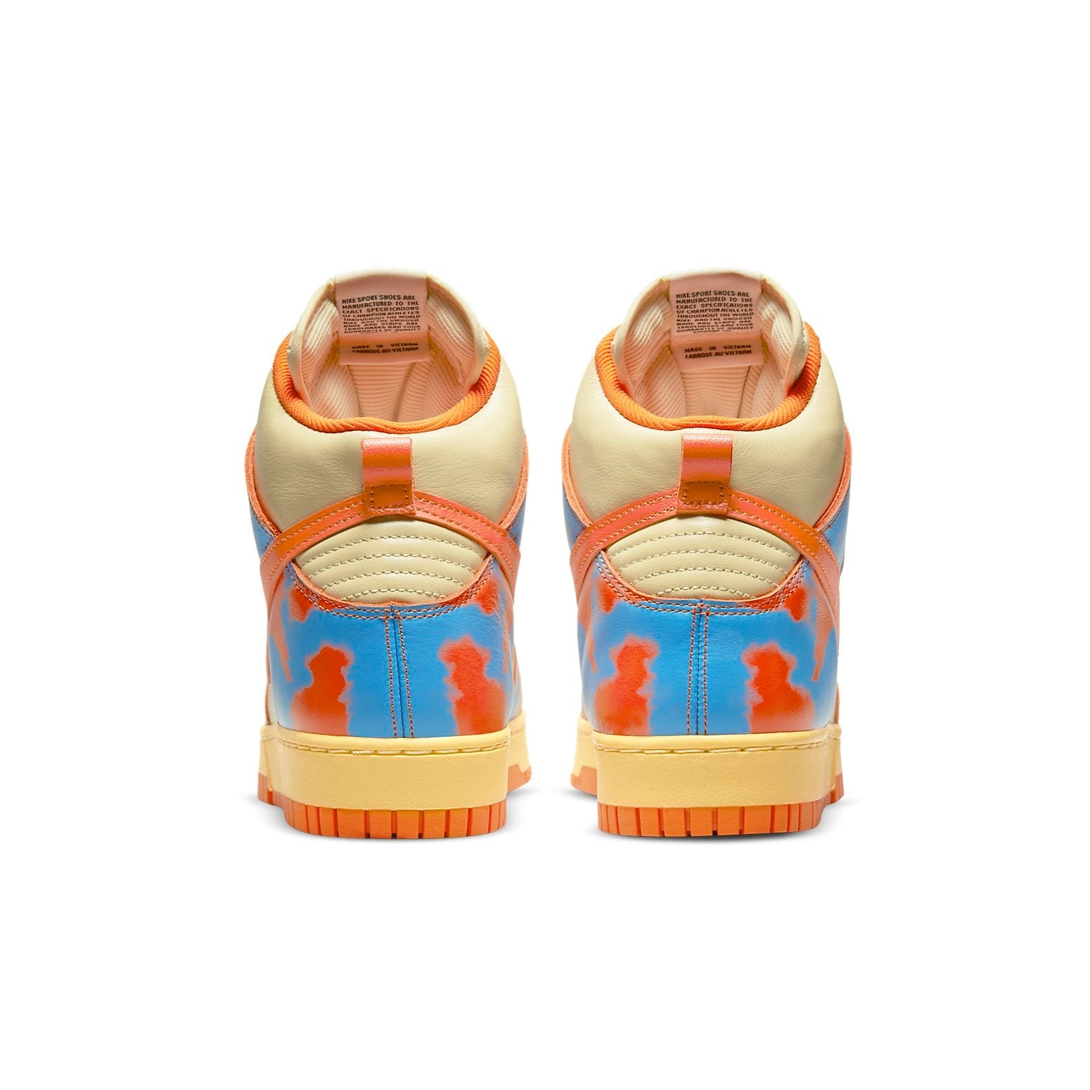 Nike Dunk High 1985 'Orange Acid Wash' DD9404-800