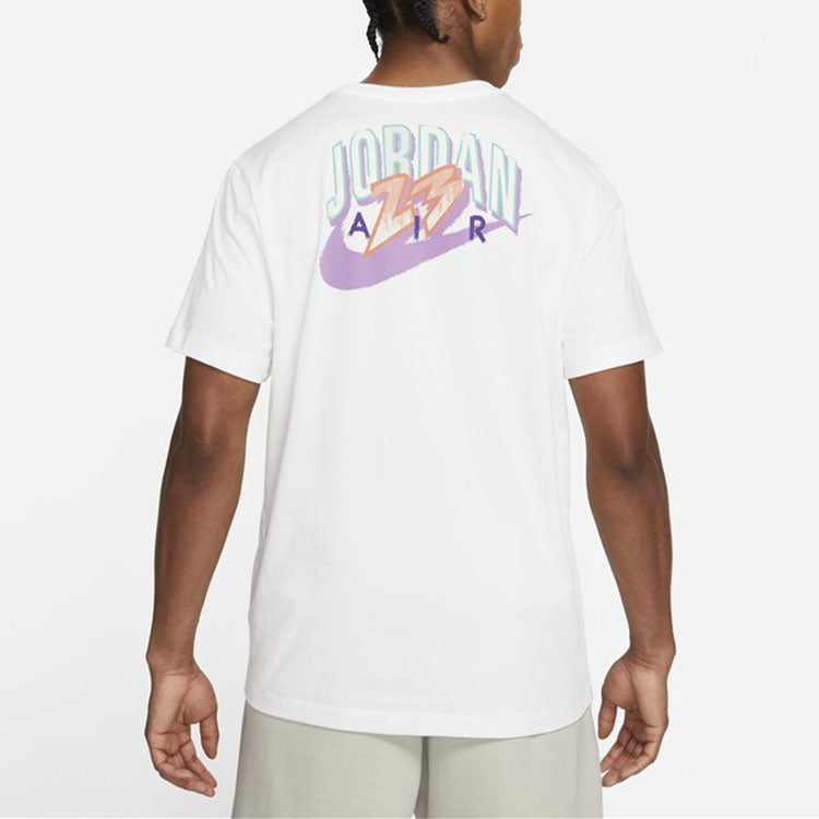 Nike AS Men's J BRAND 23 SWOOSH SS Crew White CZ8379-100