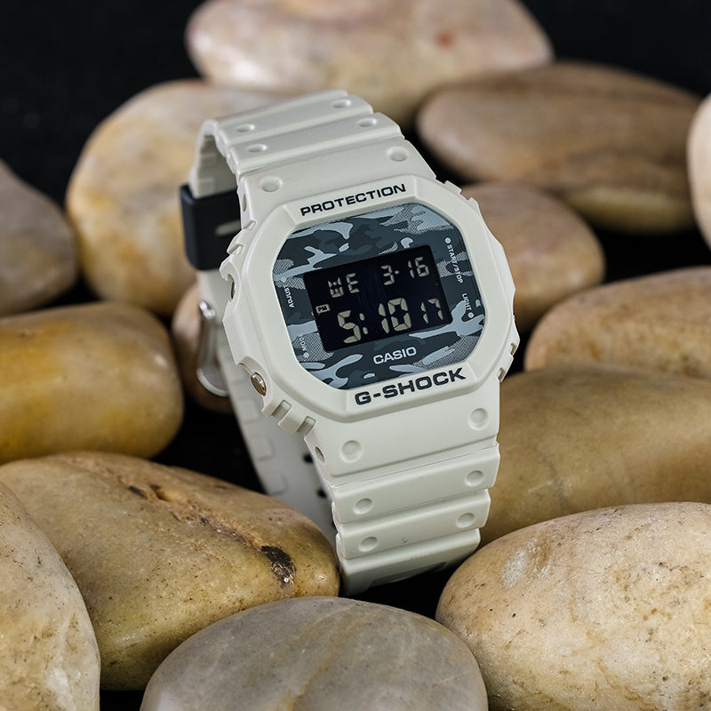 CASIO G-Shock Square 'Grey' DW-5600CA-8PR