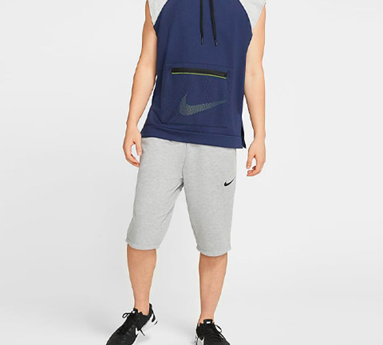 Nike Dri-FIT Knit Training Quick Dry Shorts Gray CT0501-063