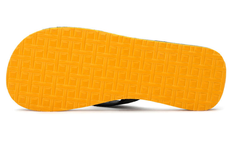 (WMNS) PUMA Flip X2 IDP Sandals Black/Yellow 380295-02