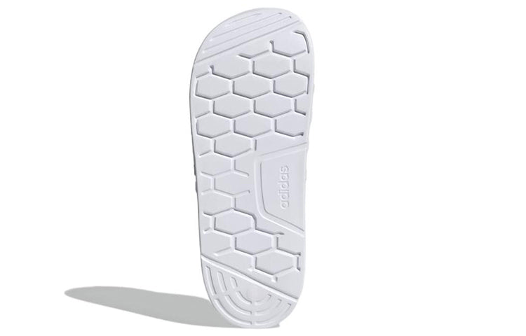 adidas Racer Tr Slides Cozy Wear-Resistant White Unisex Slippers GZ1177