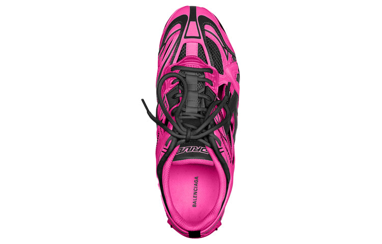 (WMNS) Balenciaga Drive Sneaker 'Black Neon Pink' 624344W2FD15010