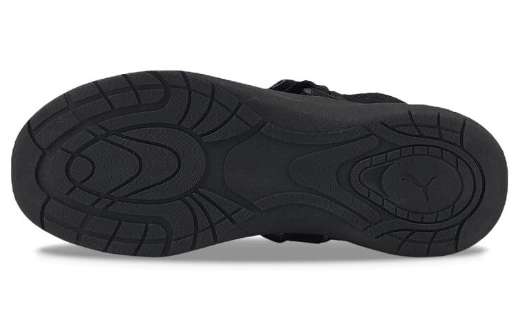 (WMNS) PUMA Sporty Vola Sandal 'Black Team Gold' 384132-01