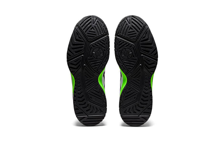 (GS) ASICS Gel Resolution 8 'White Green Gecko' 1044A018-105