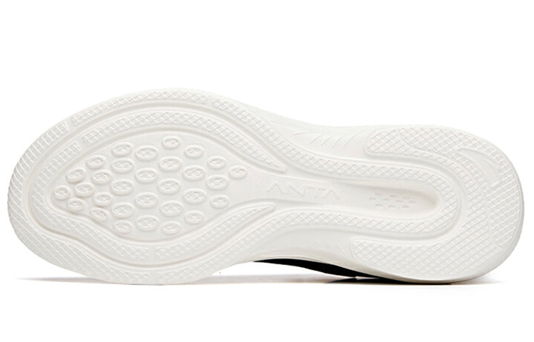 ANTA Running Series Sneakers Knit 'Black White' 112135571-1