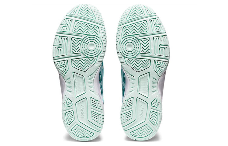 (WMNS) ASICS Court Slide 'White Blue' 1042A030-301