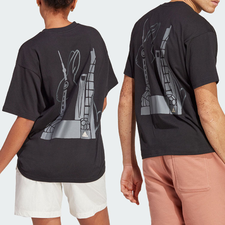 adidas Graphic T-Shirts 'Black' IC4714