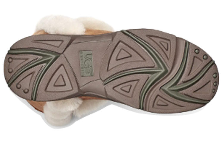 (WMNS) UGG Sunburst Tall White Brown 5218-CHE