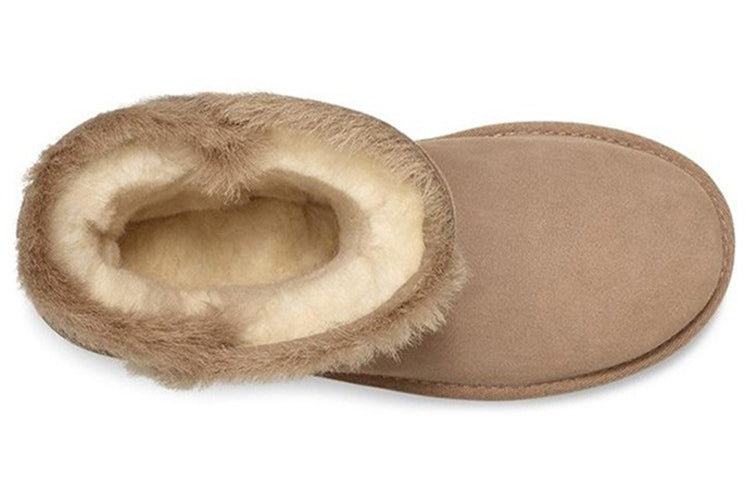 (WMNS) UGG Classic Short Fluff High-Low Fleece Lined Stay Warm Cozy 1103746-AMP