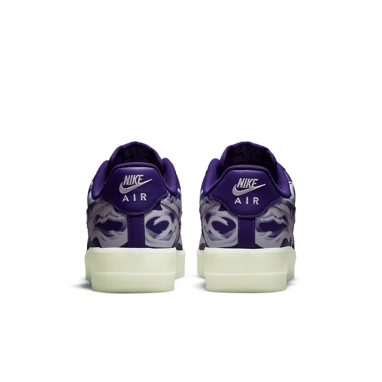 Nike Air Force 1 Low 'Purple Skeleton' CU8067-500
