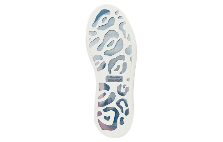 (WMNS) Alexander McQueen Oversized Sneaker 'Transparent Sole - White Purple' 666893WHYBY9468